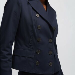 Armani Exchange Women's Navy Blazer